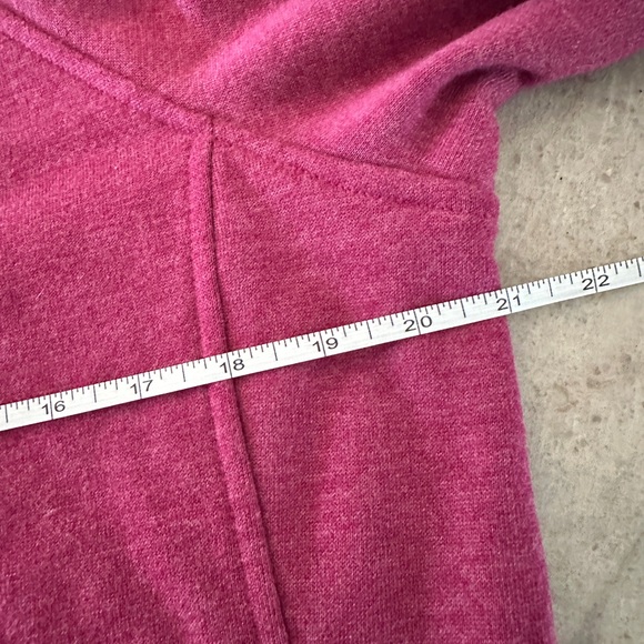 SOLD North Face Sweater Womens XL Pink Full Zip Hoodie mi - Picture 3 of 7